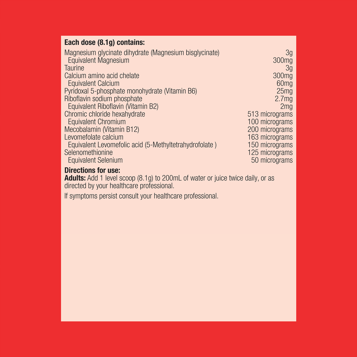 CardioX Tropical Magnesium Powder 200g