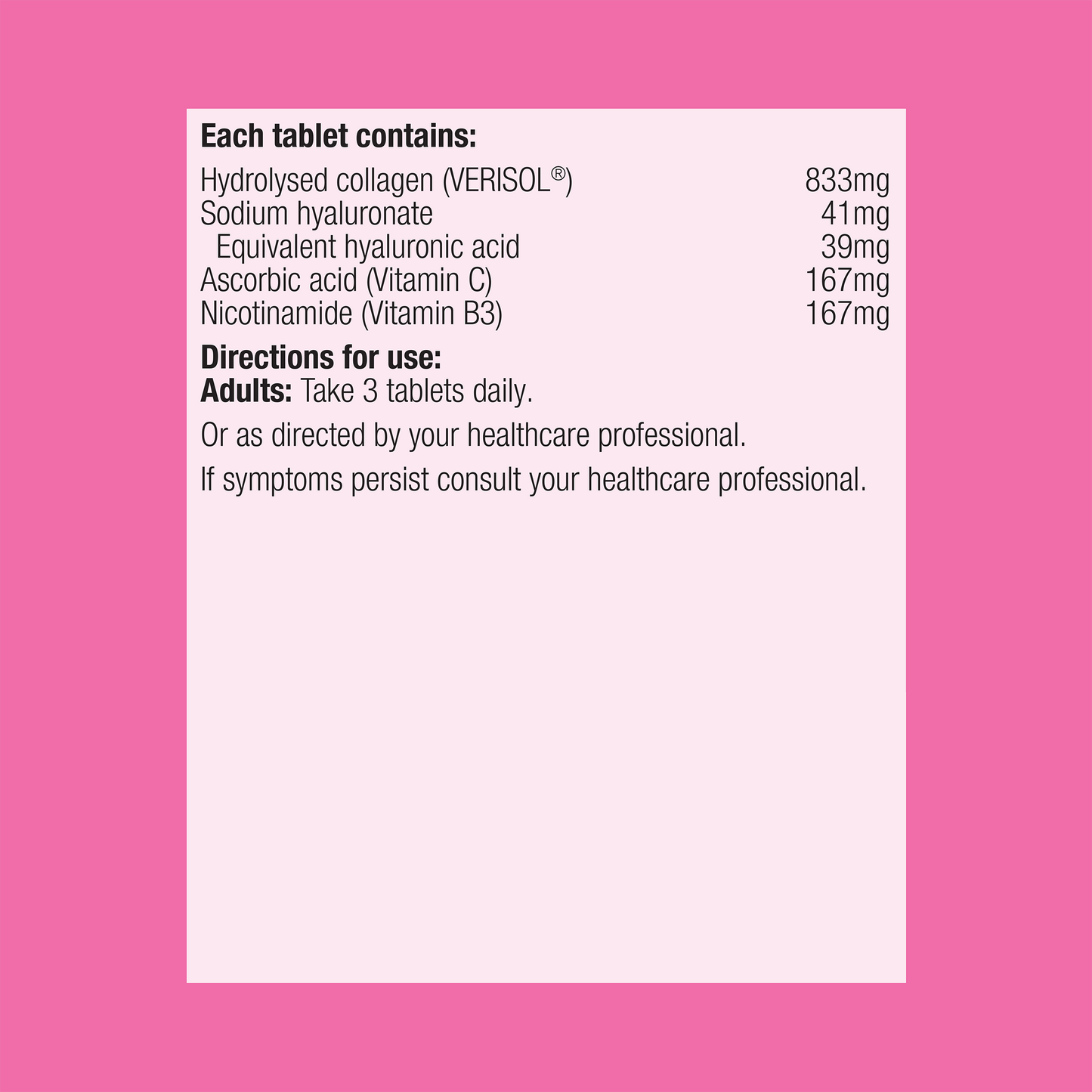 Collagenics Advanced 90 Tablets