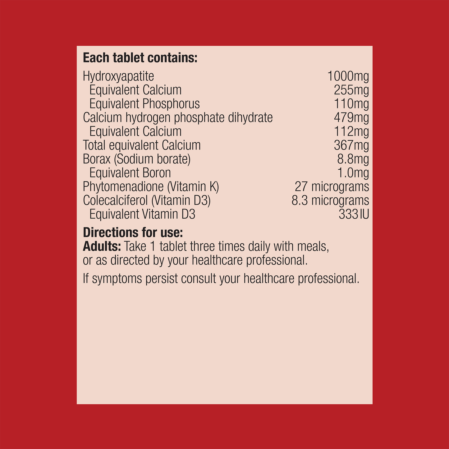 Calcitite Protect 120 Tablets