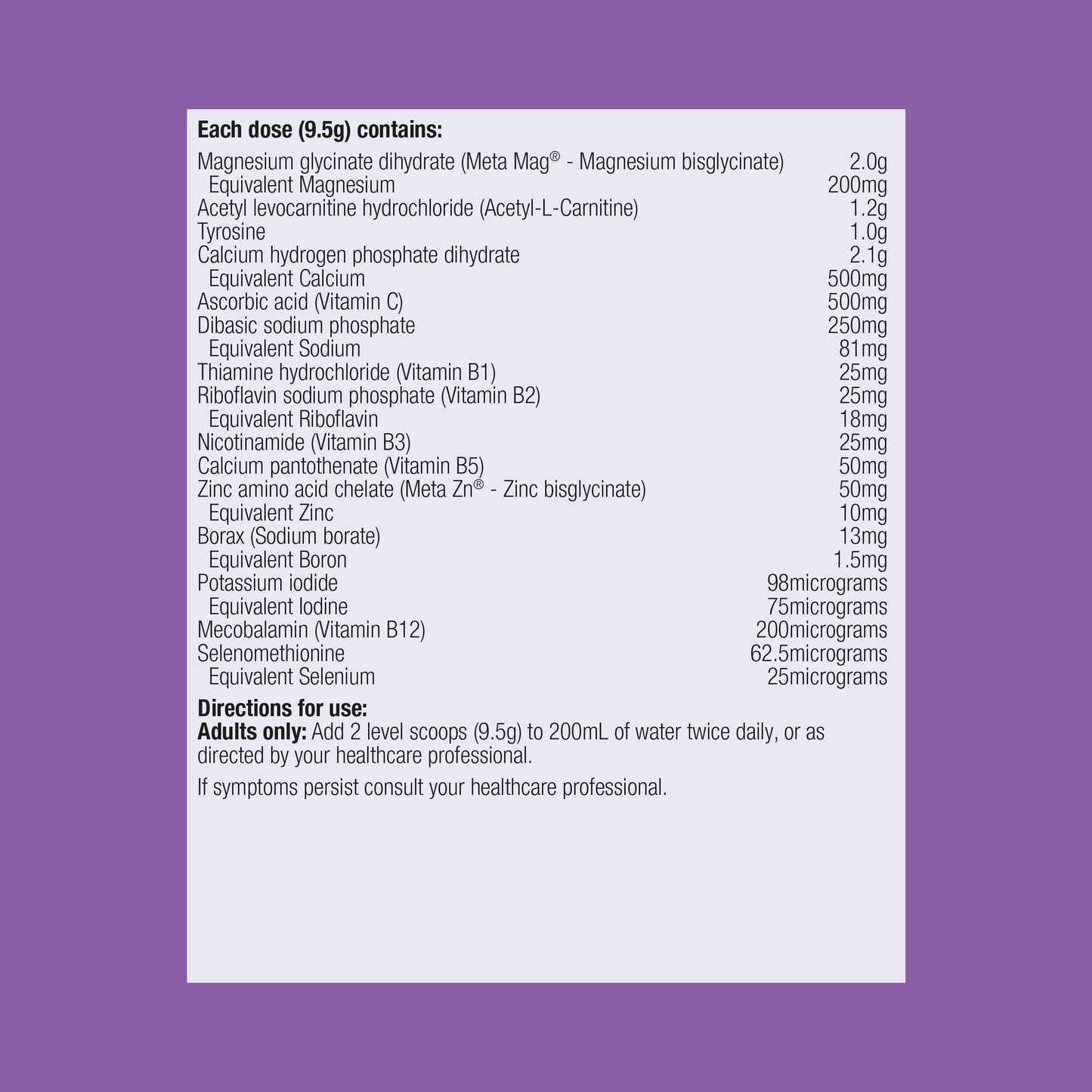 EnergyX Tropical Magnesium Powder 200g