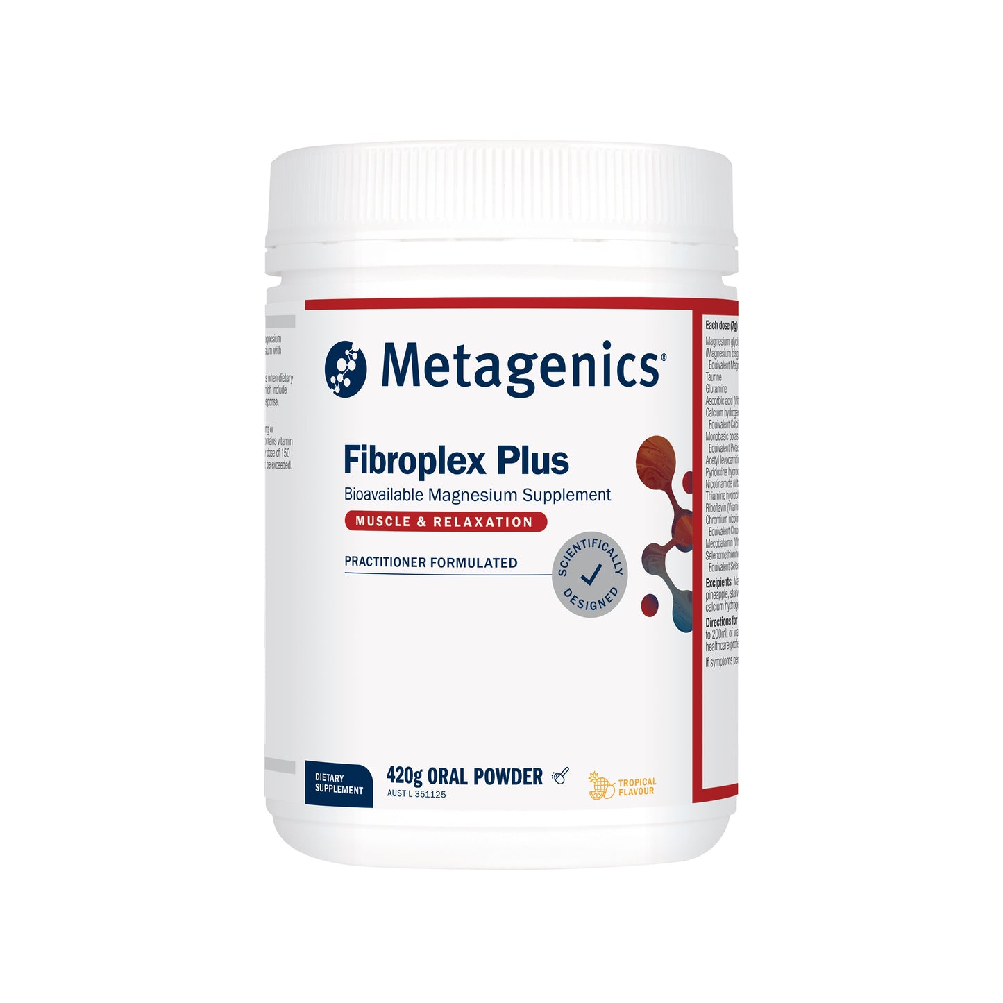 Fibroplex Plus Tropical Magnesium Powder 420g