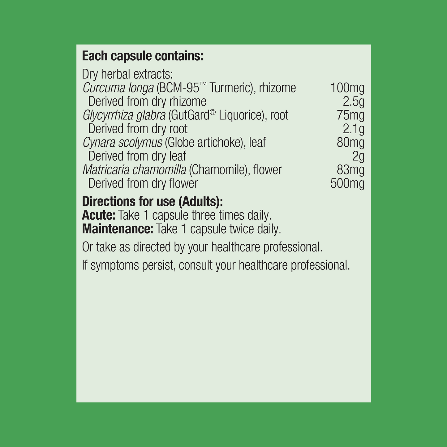 Gastro Aid 60 Capsules