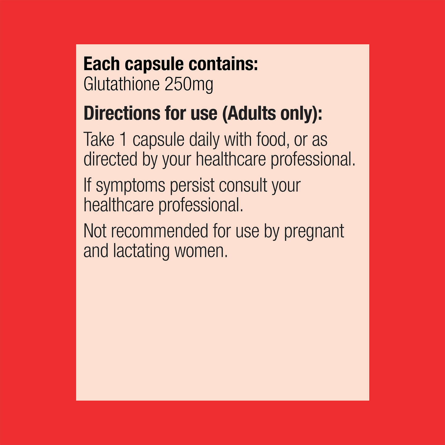 Glutathione 30 Capsules