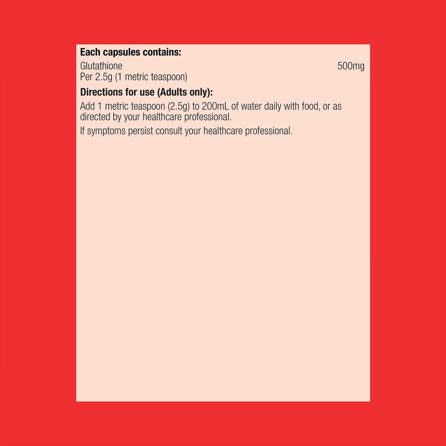 Glutathione Pineapple 75g Powder