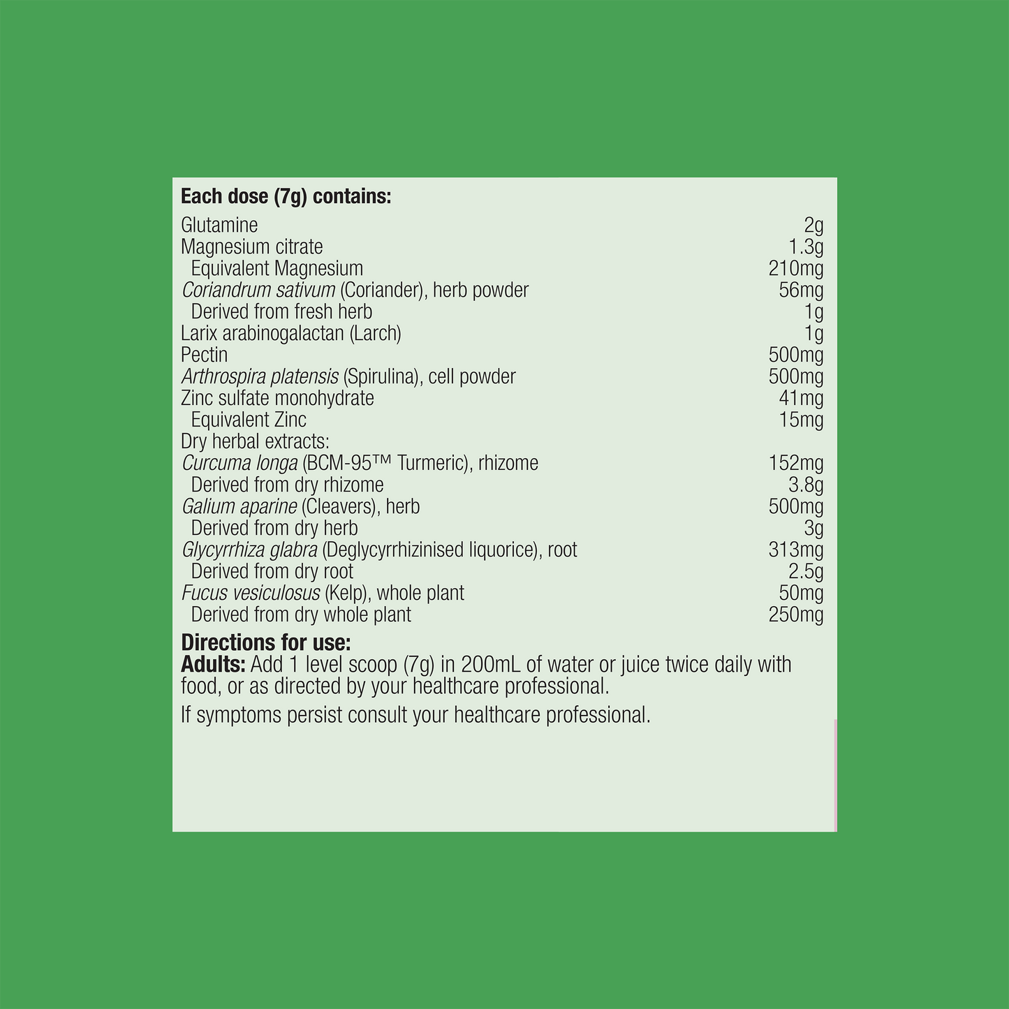 G-Tox Express Tropical 200g Powder
