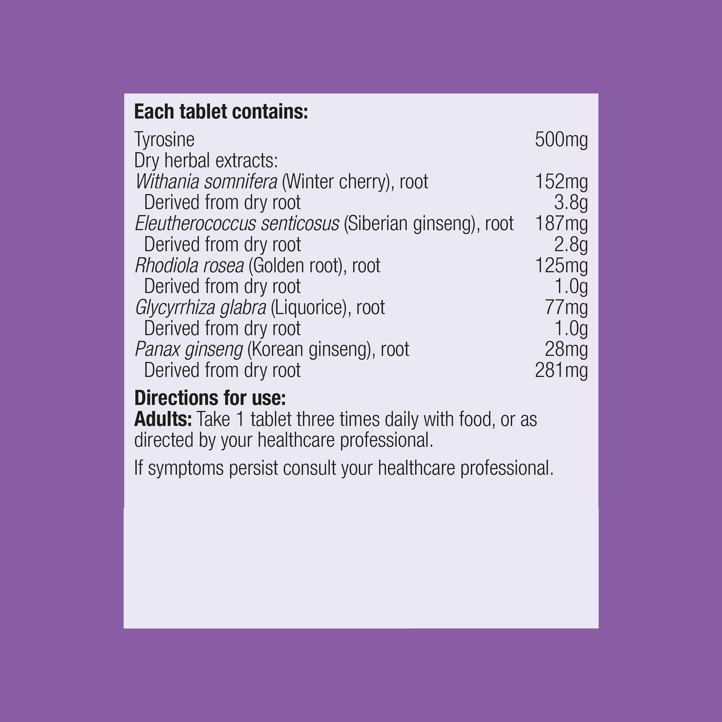 AdrenoTone 60 Tablets