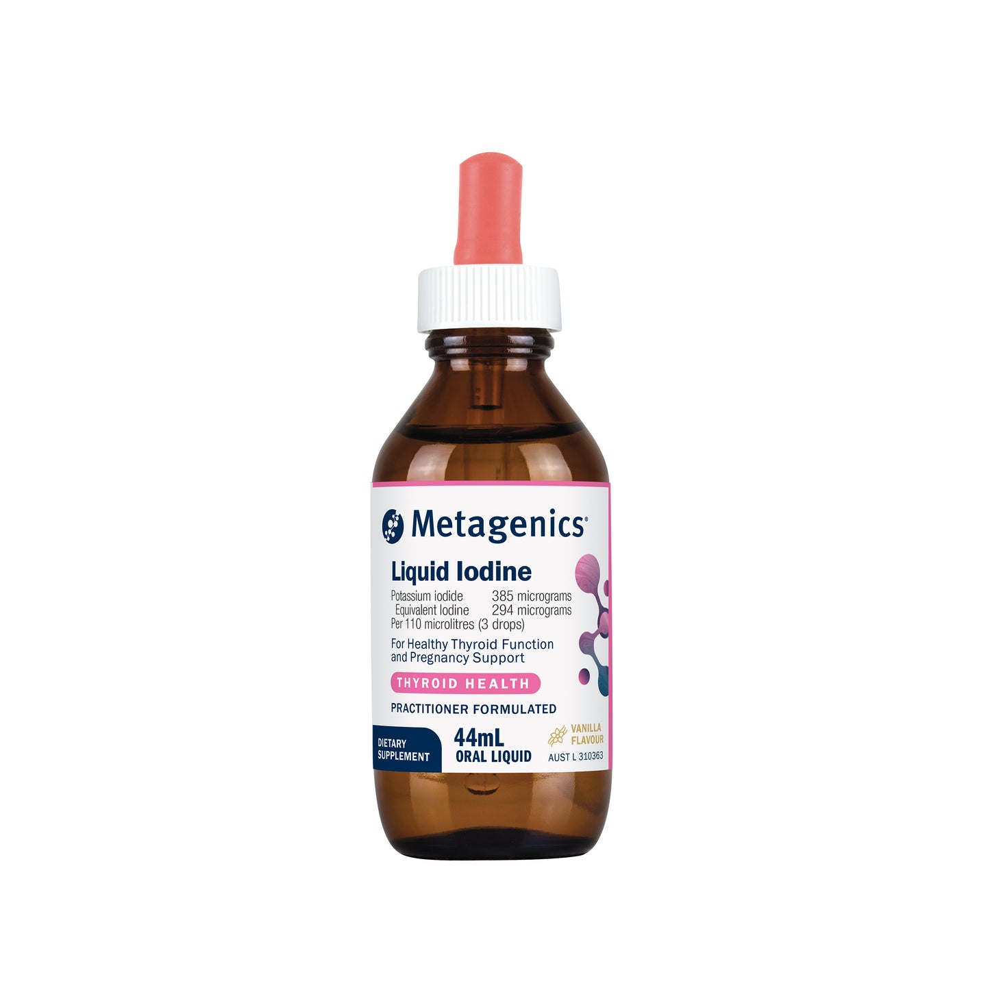 Metagenics Liquid Iodine Vanilla 44ml Liquid