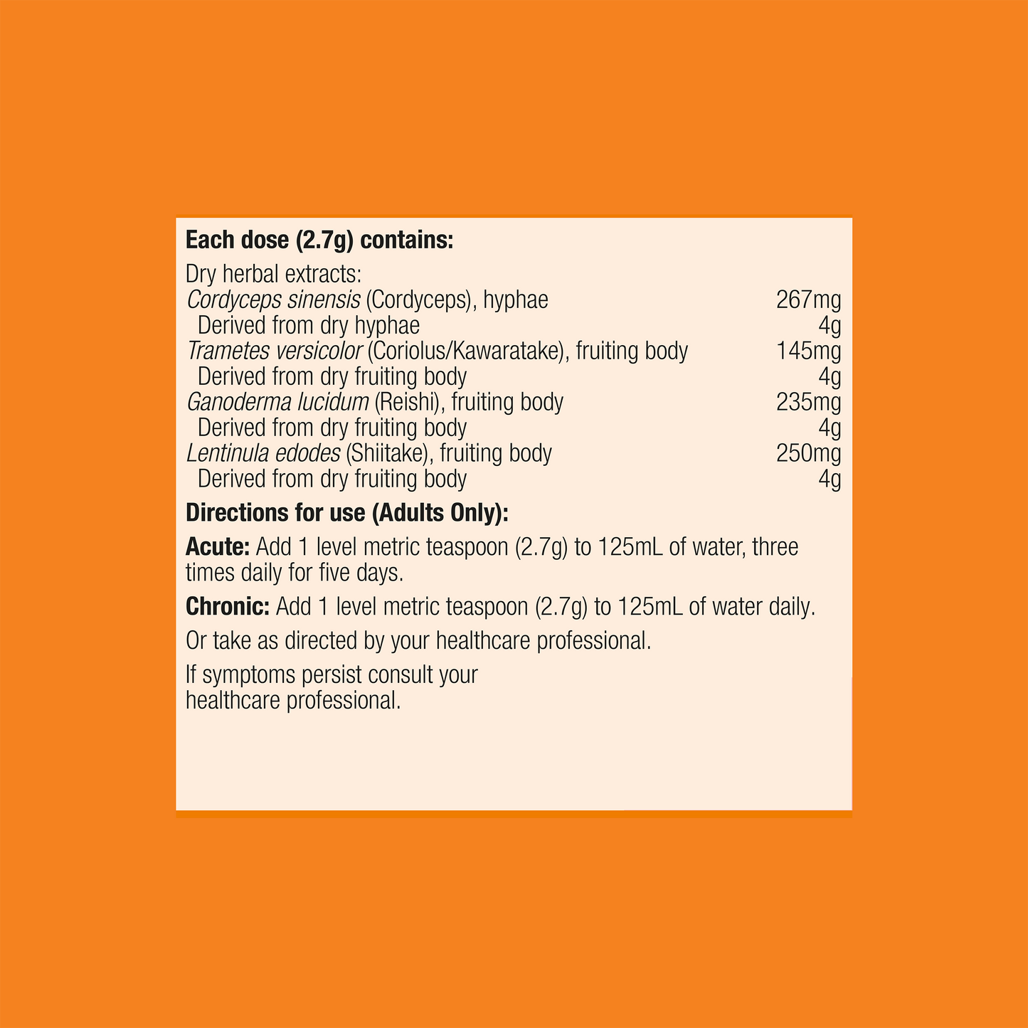 Super Mushroom Complex Pine Lime 200g Powder