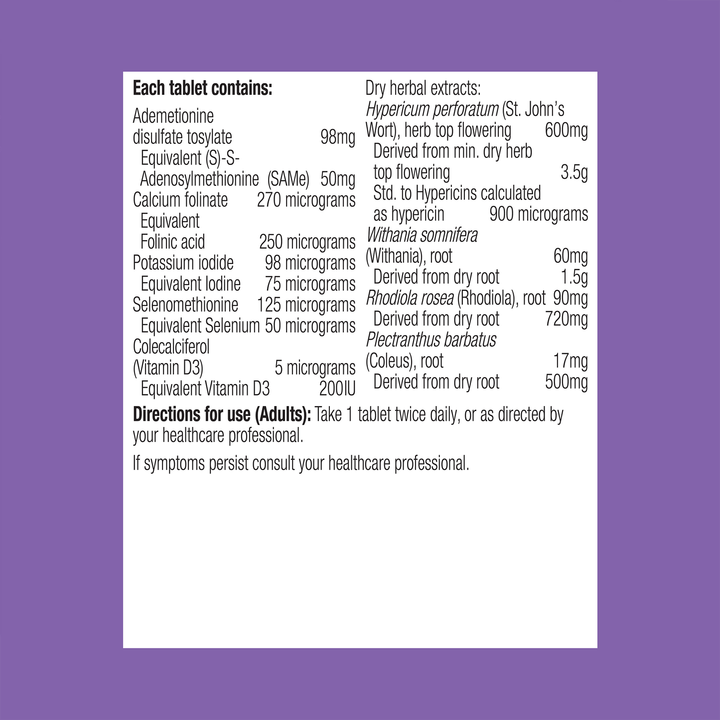NeuroLift 60 Tablets