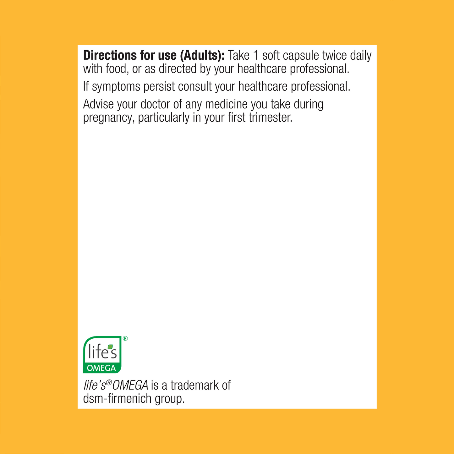 OmegaGenics Algal Oil 60 Soft Capsules