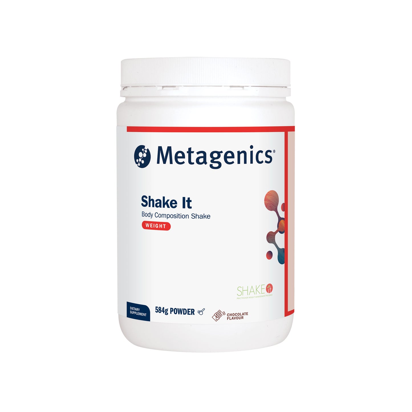 Shake It Chocolate 584g Powder