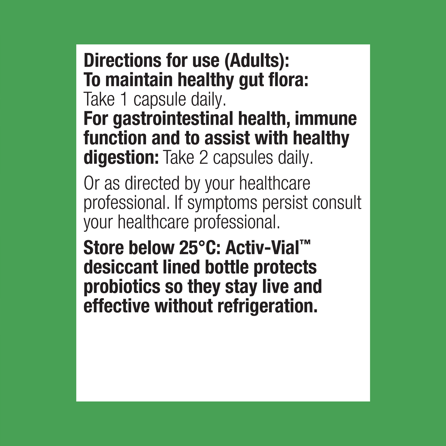 UltraFlora LGG Probiotic 60 Capsules