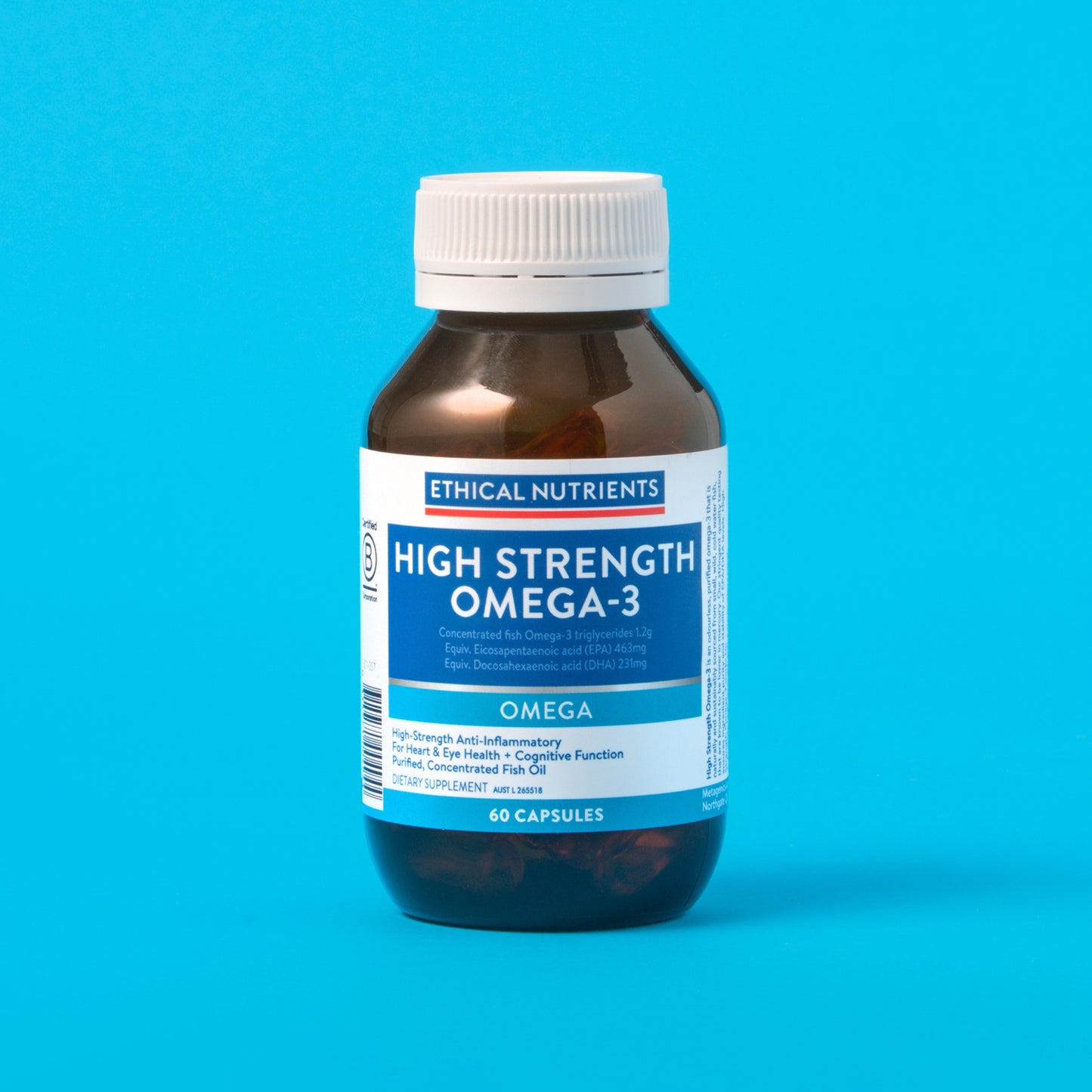 High Strength Omega-3 60 Capsules