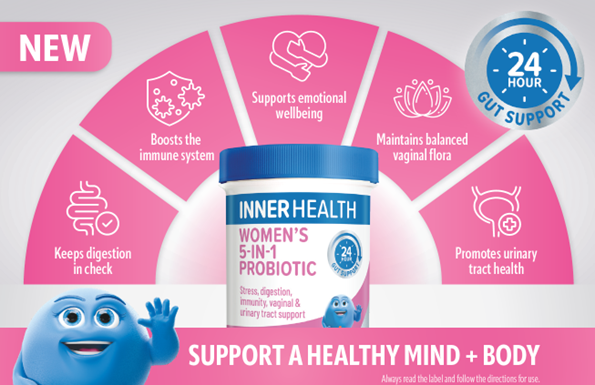 Inner Health Women's 5-in-1 Probiotic 30 Capsules