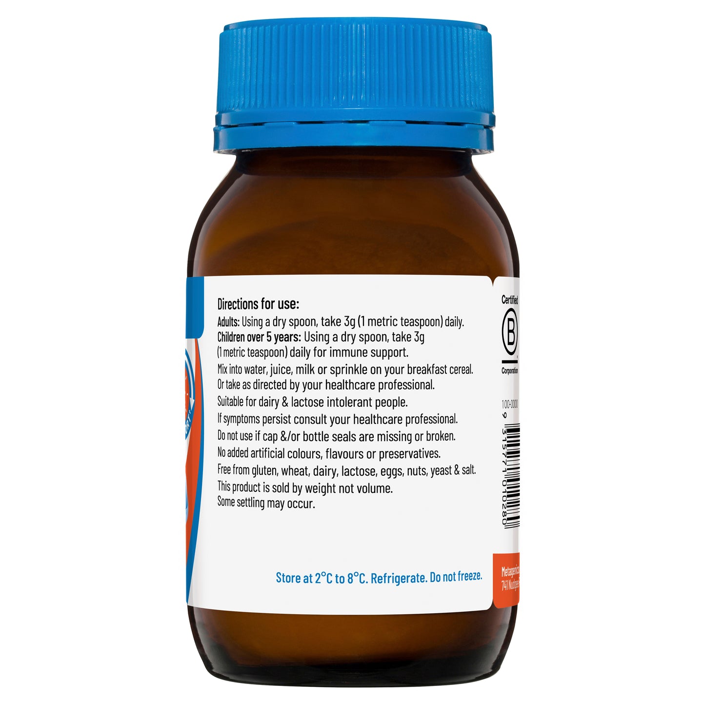 Dairy Free Powder Probiotic 90g