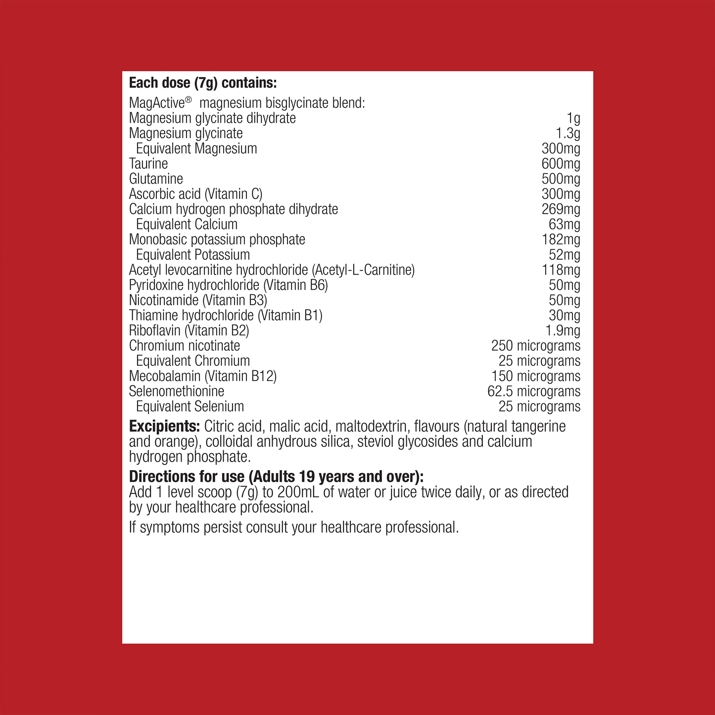 Fibroplex Plus Orange Magnesium Powder 210g
