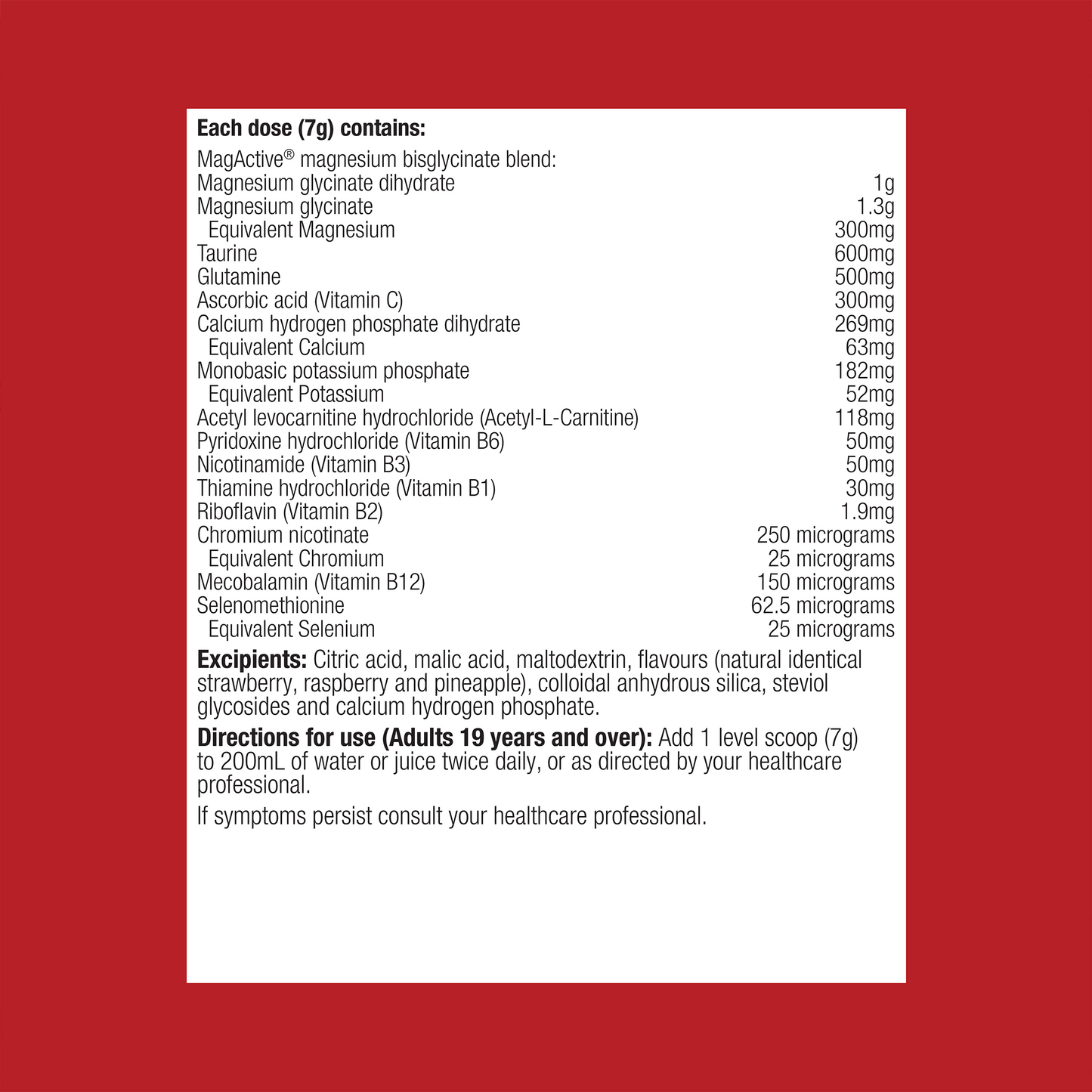Fibroplex Plus Tropical Magnesium Powder 210g