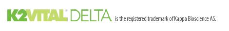 K2 Vital Delta is the registered trademark of Kappa Bioscience AS.