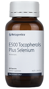 E500 TOCOPHEROLS SELENIUM 60