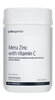 Meta Zinc with Vitamin C 228 g Orange powder