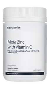 Meta Zinc with Vitamin C 228 g Orange powder