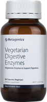 VEGETARIAN ENZYMES TO SUPPORT DIGESTION.