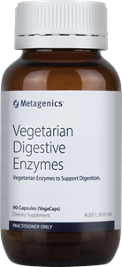 VEGETARIAN ENZYMES TO SUPPORT DIGESTION.
