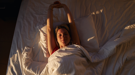 Woman in bed 