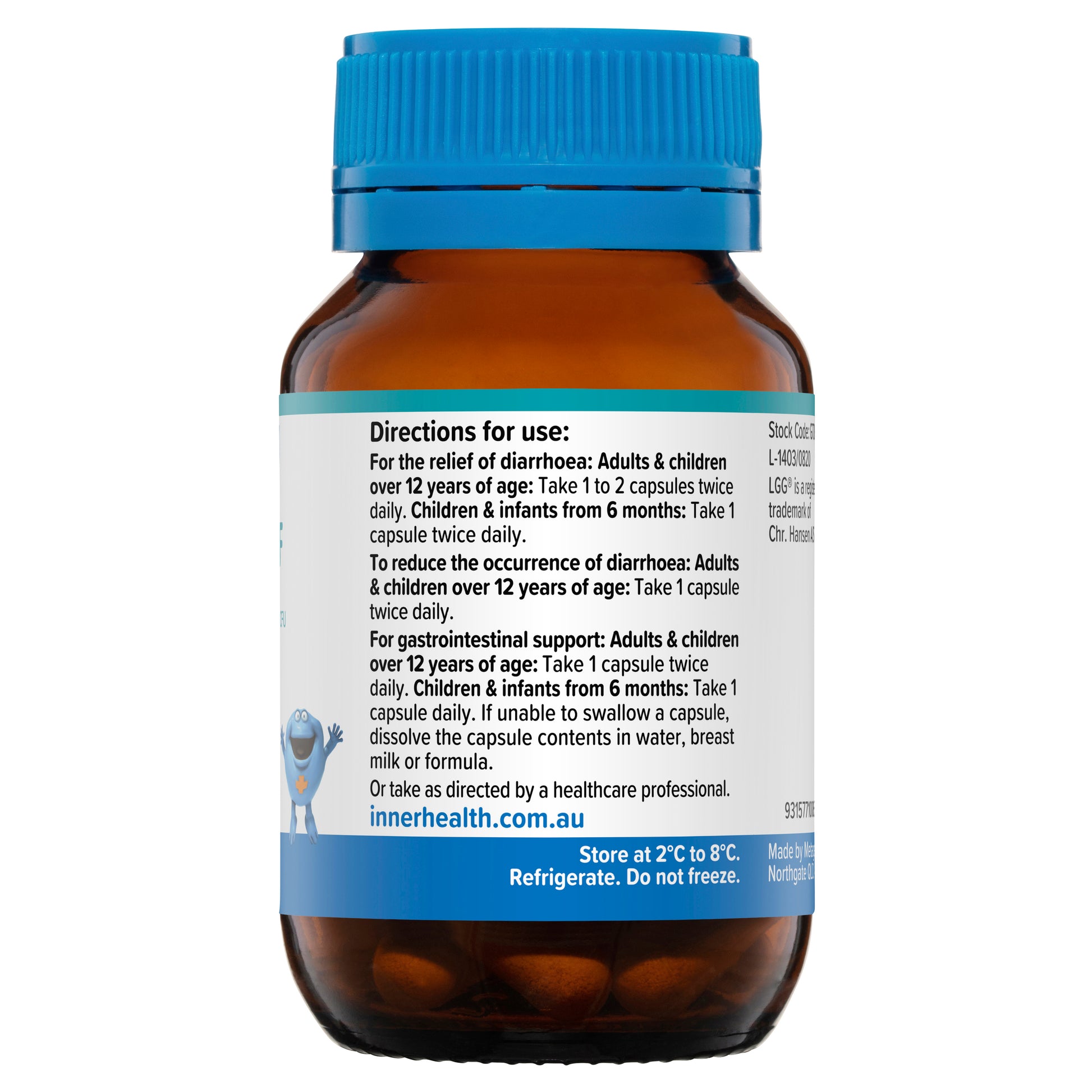 Inner Health Gastro Relief Probiotic 30 Capsules