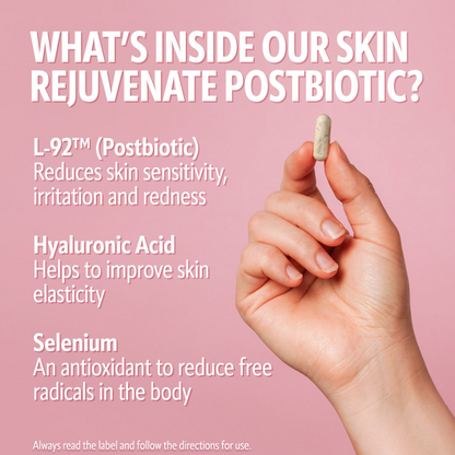 Inner Health Skin Rejuvenate Postbiotic 28 Capsules