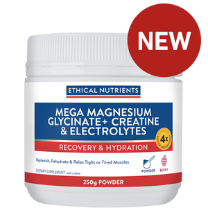 Mega Magnesium Glycinate+ Creatine & Electrolytes 