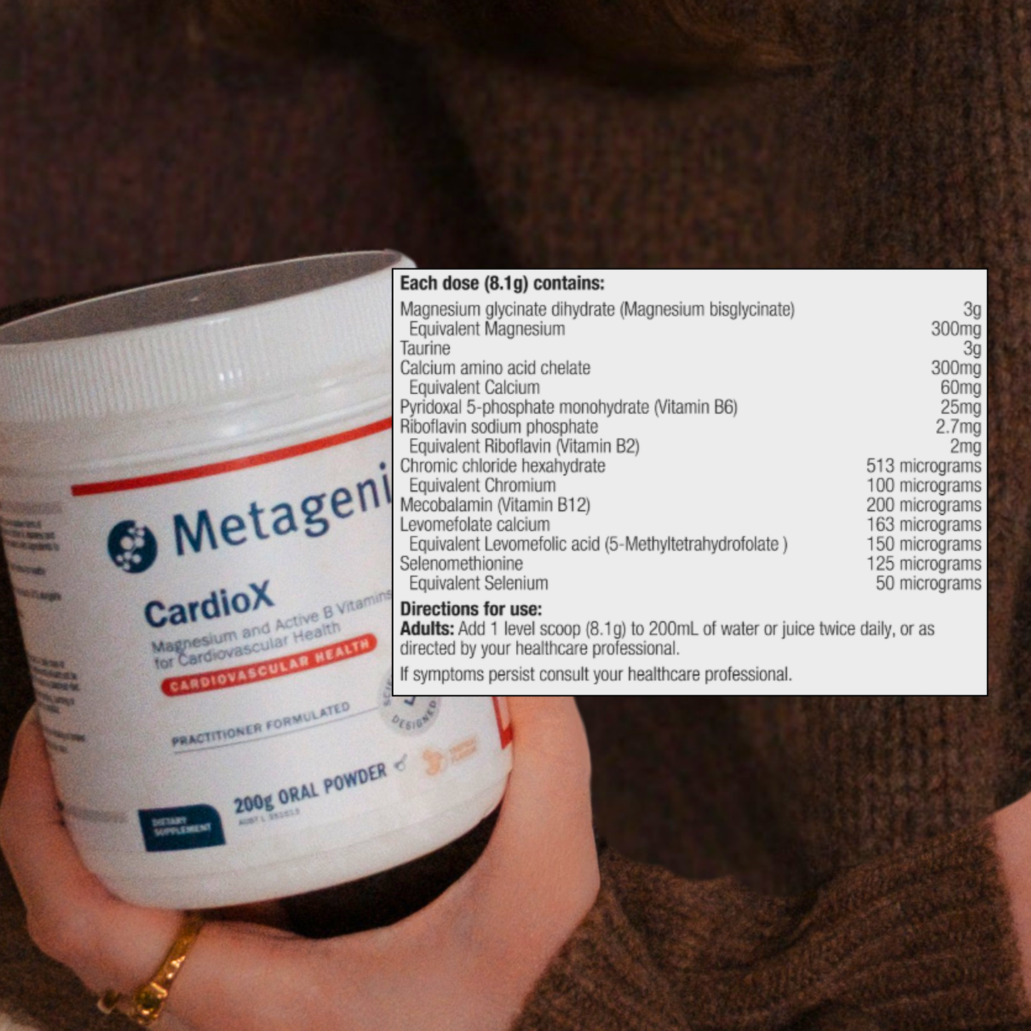Metabolism + Muscle + Cardiovascular Stack