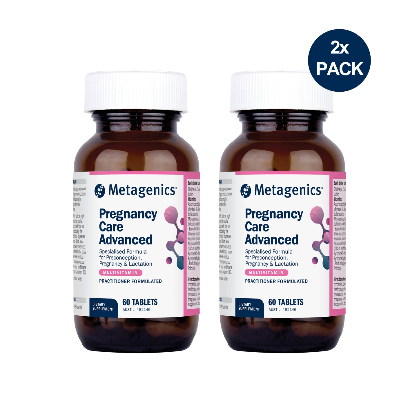 Pregnancy Care Advanced 60 Tablets 2-Pack