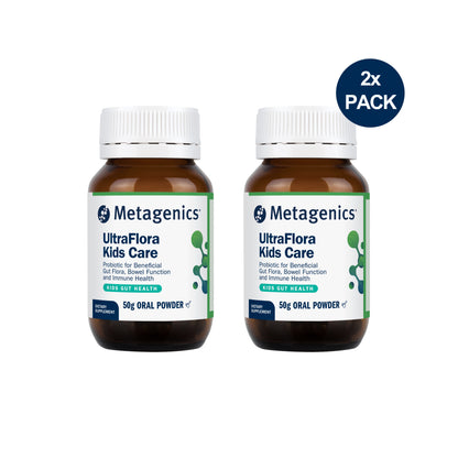 UltraFlora Kids Care Probiotic 50g Powder 2-Pack