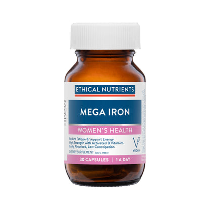 Ethical Nutrients Mega Iron 30 Capsules
