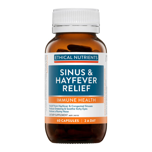 Ethical Nutrients Sinus & Hayfever Relief 60 Capsules