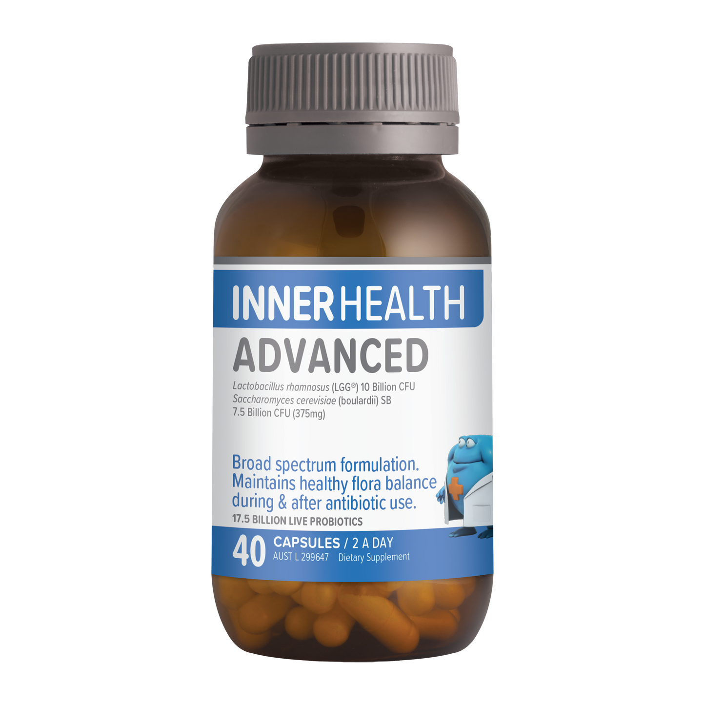 Inner Health Advanced Probiotic 40 Capsules