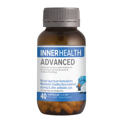 Inner Health Advanced Probiotic 40 Capsules
