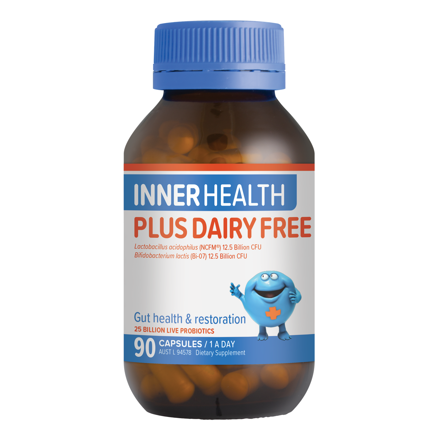 Inner Health Plus Dairy Free Probiotic 90 Capsules