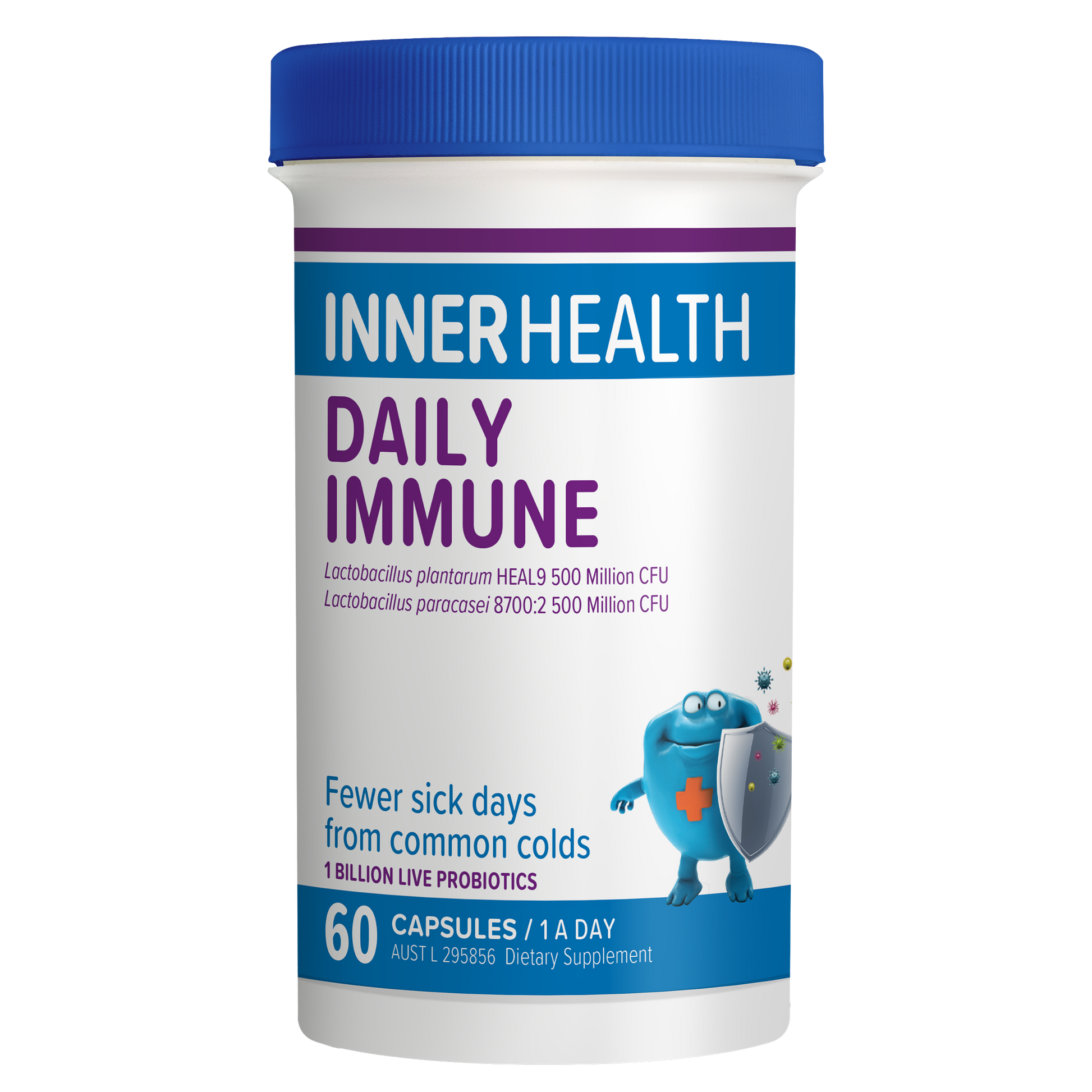Inner Health Daily Immune Probiotic 60 Capsules