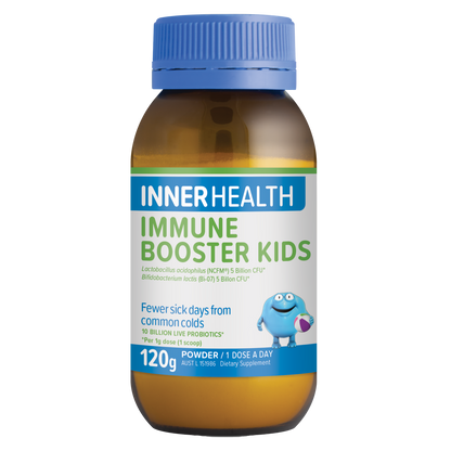 Inner Health Immune Booster Kids Probiotic 120g Powder