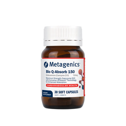 Bio Q-Absorb 150 30 Soft Capsules