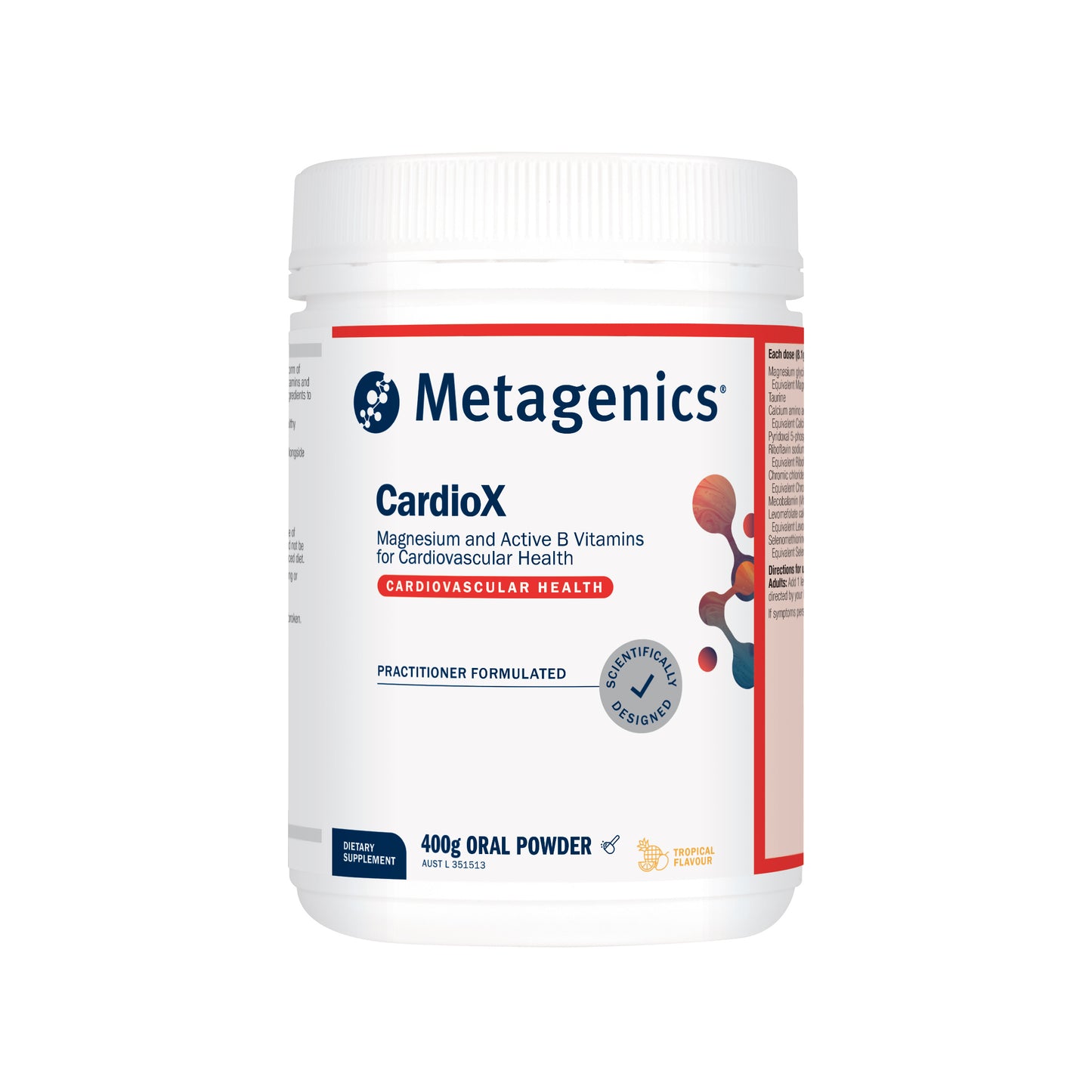 CardioX Tropical Magnesium Powder 400g