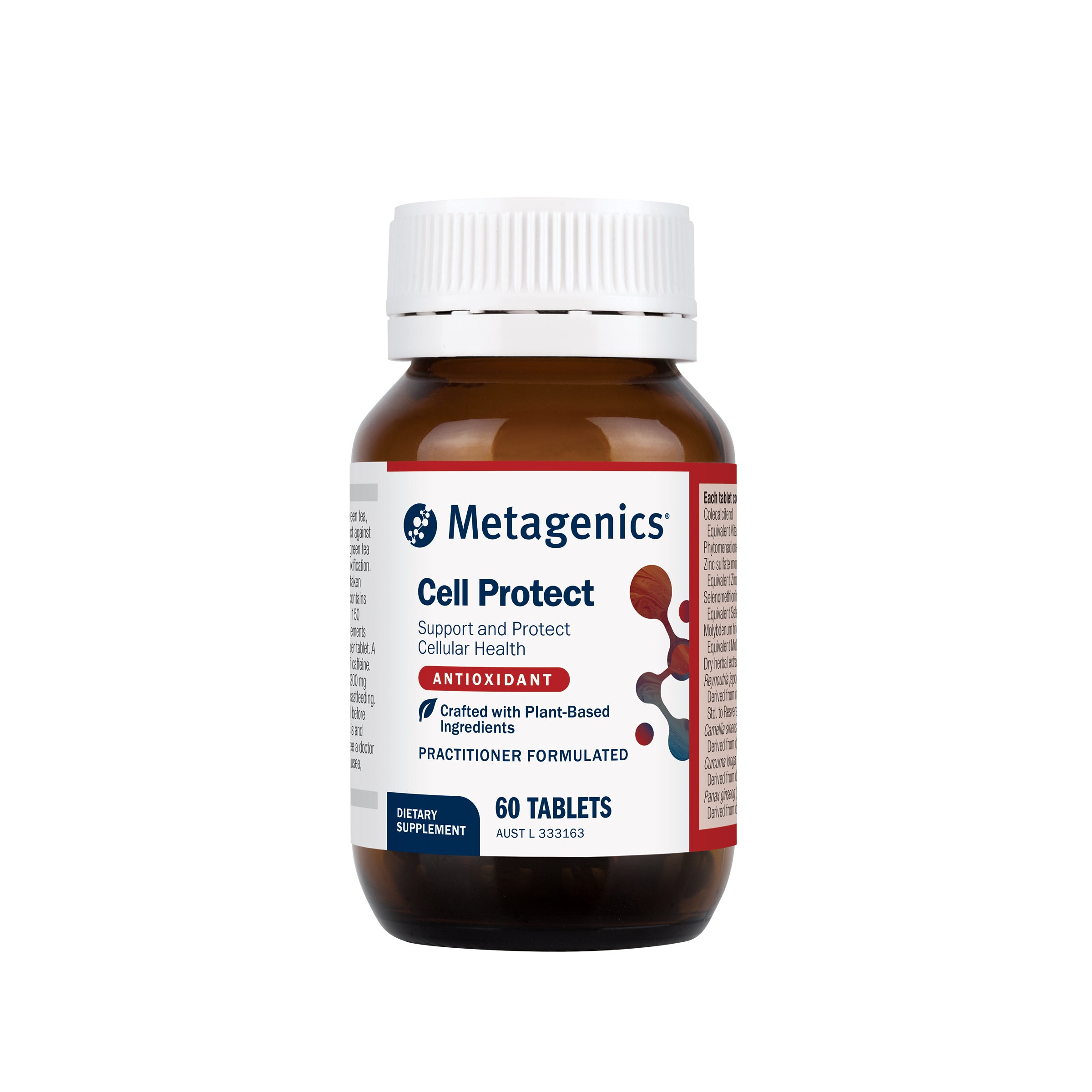 Metagenics Cell Protect 60 Tablets for Antioxidant Support