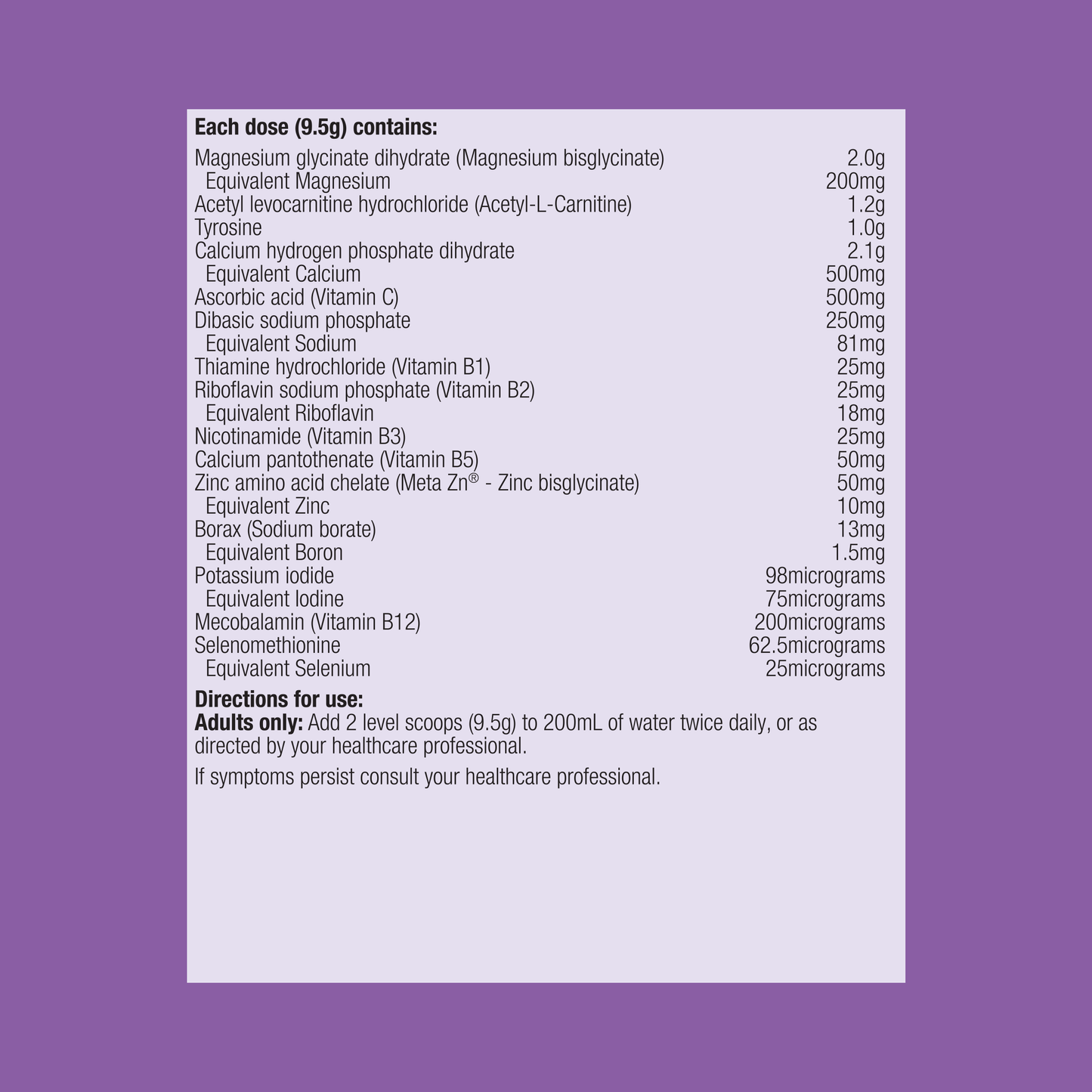 EnergyX Tropical Magnesium Powder 400g