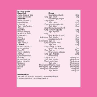 Femme Essentials Multivitamin & Mineral 30 Tablets