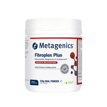 Fibroplex Plus Lemon Lime Magnesium Powder 210g