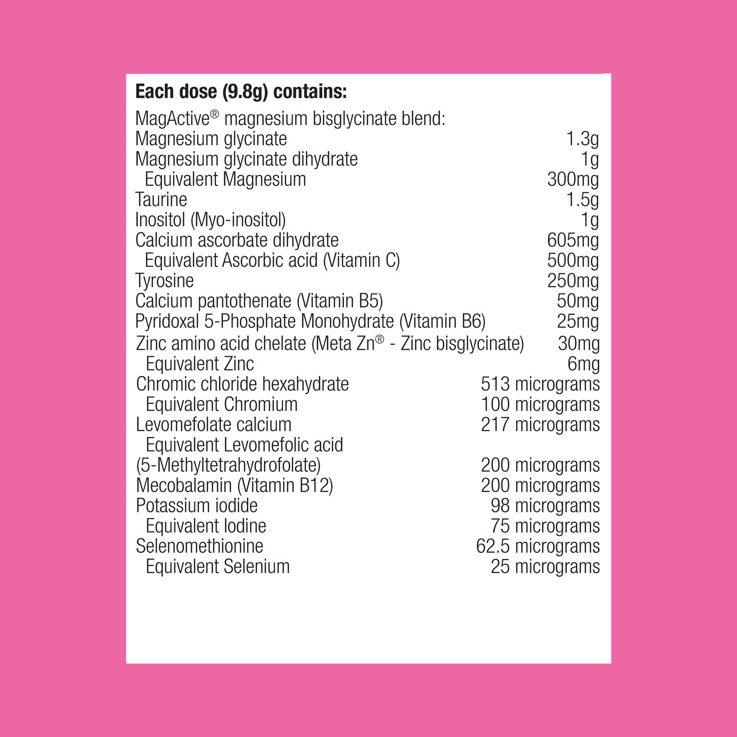 FemmeX Tropical Magnesium Powder 275g