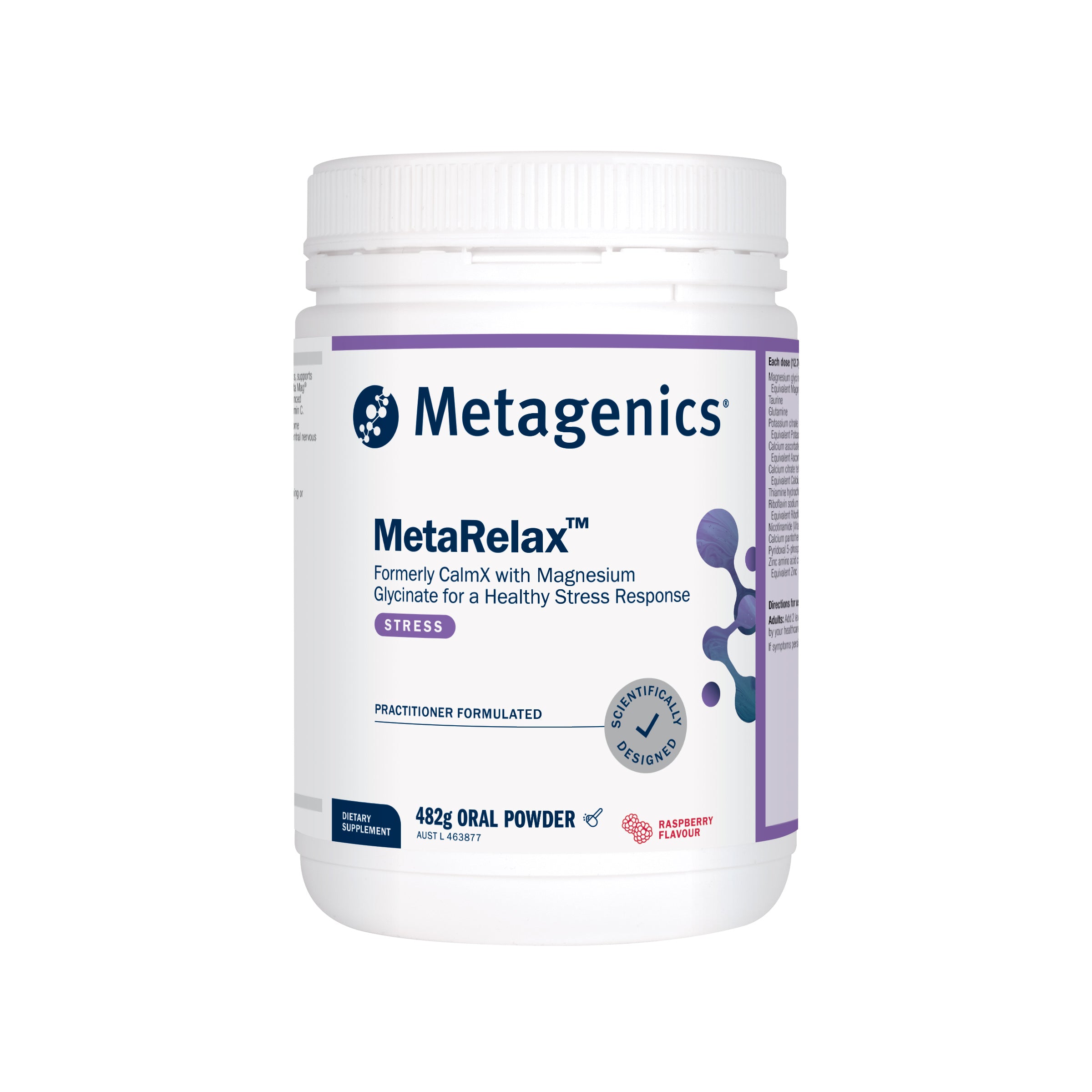 Magnesia Red Raspberry Label How Magnesium Glycinate 5-in-1 Benefits Your Body – Metagenics