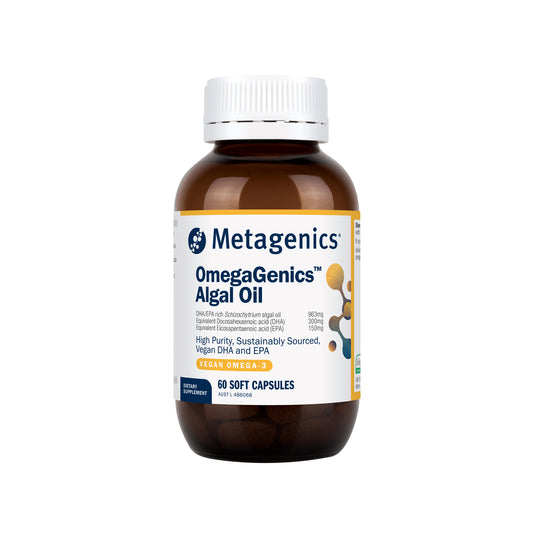 OmegaGenics Algal Oil 60 Soft Capsules